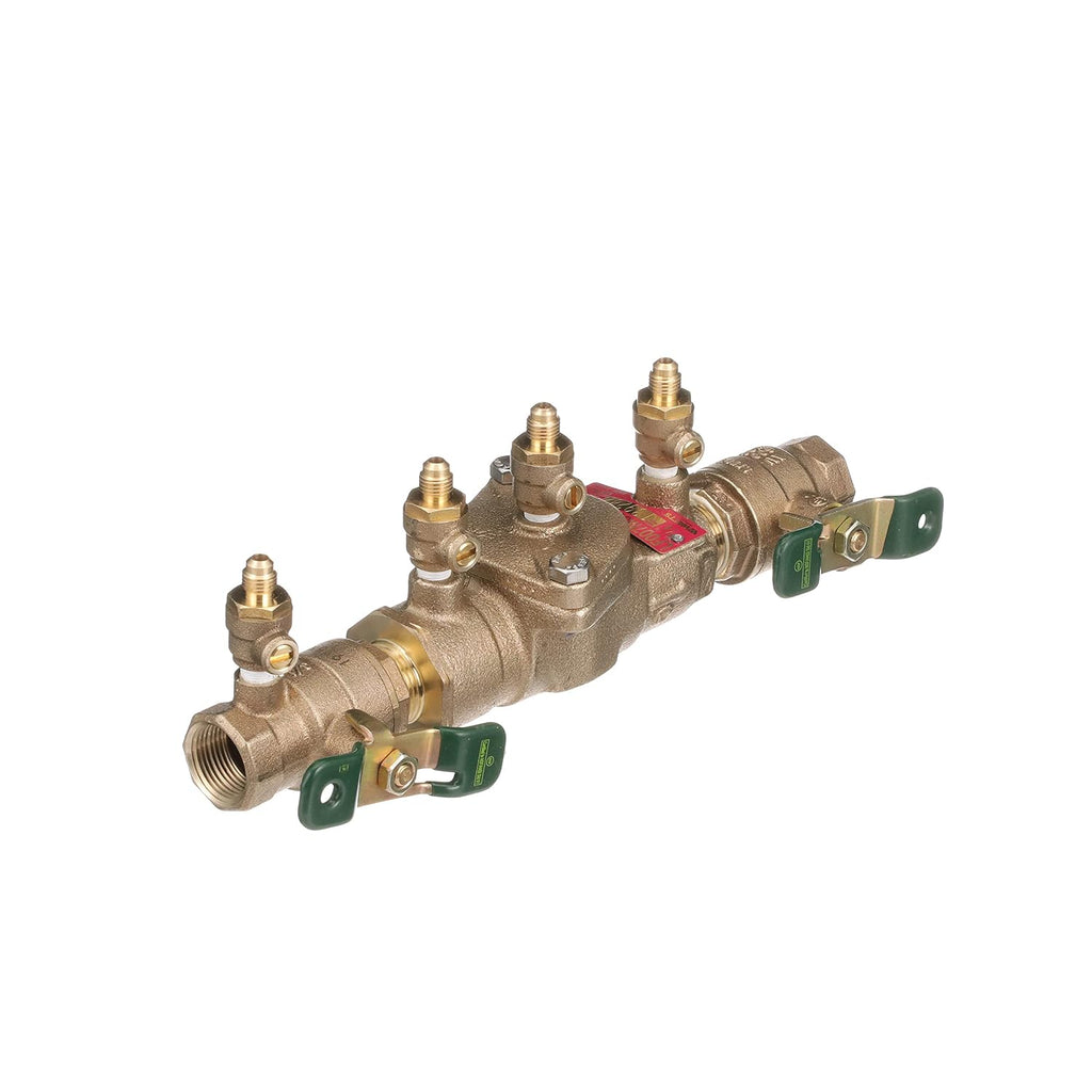3/4 in Double Check Valve Assembly, Quarter Turn Shutoff, Single Top Entry