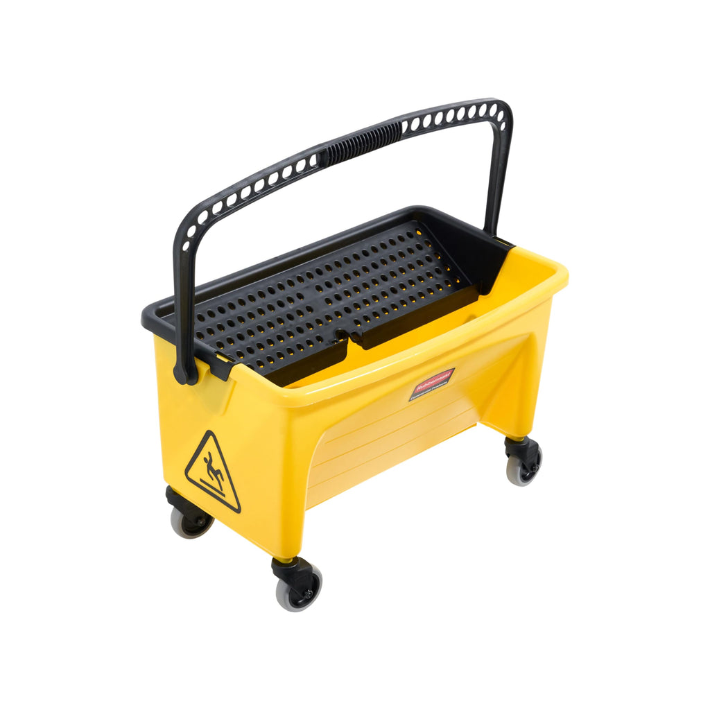 HYGEN Microfiber Mop Bucket, Yellow, 26-Inch