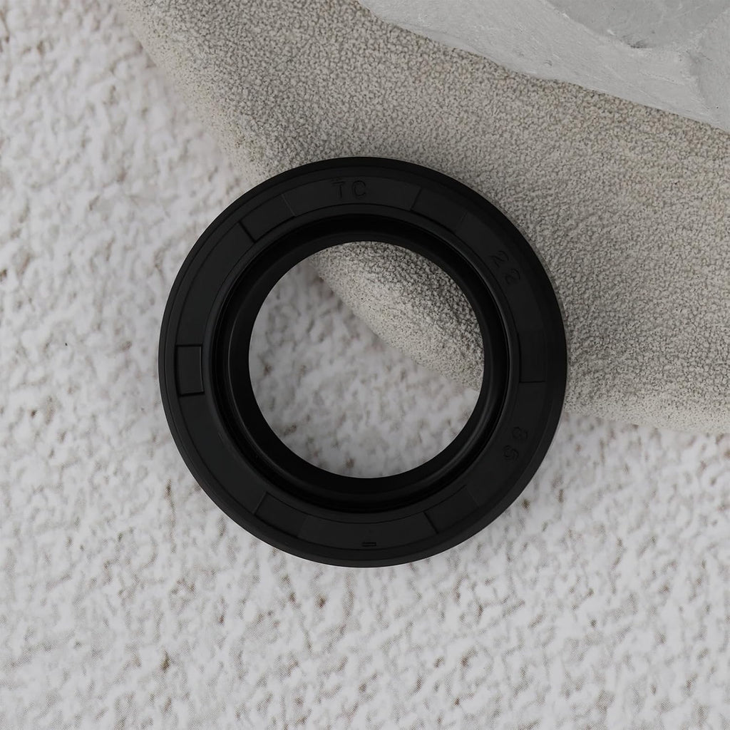 10pcs R23 Double Lip Nitrile Rubber Oil Seal 22x35x7mm for 22mm Shaft with Garter Spring