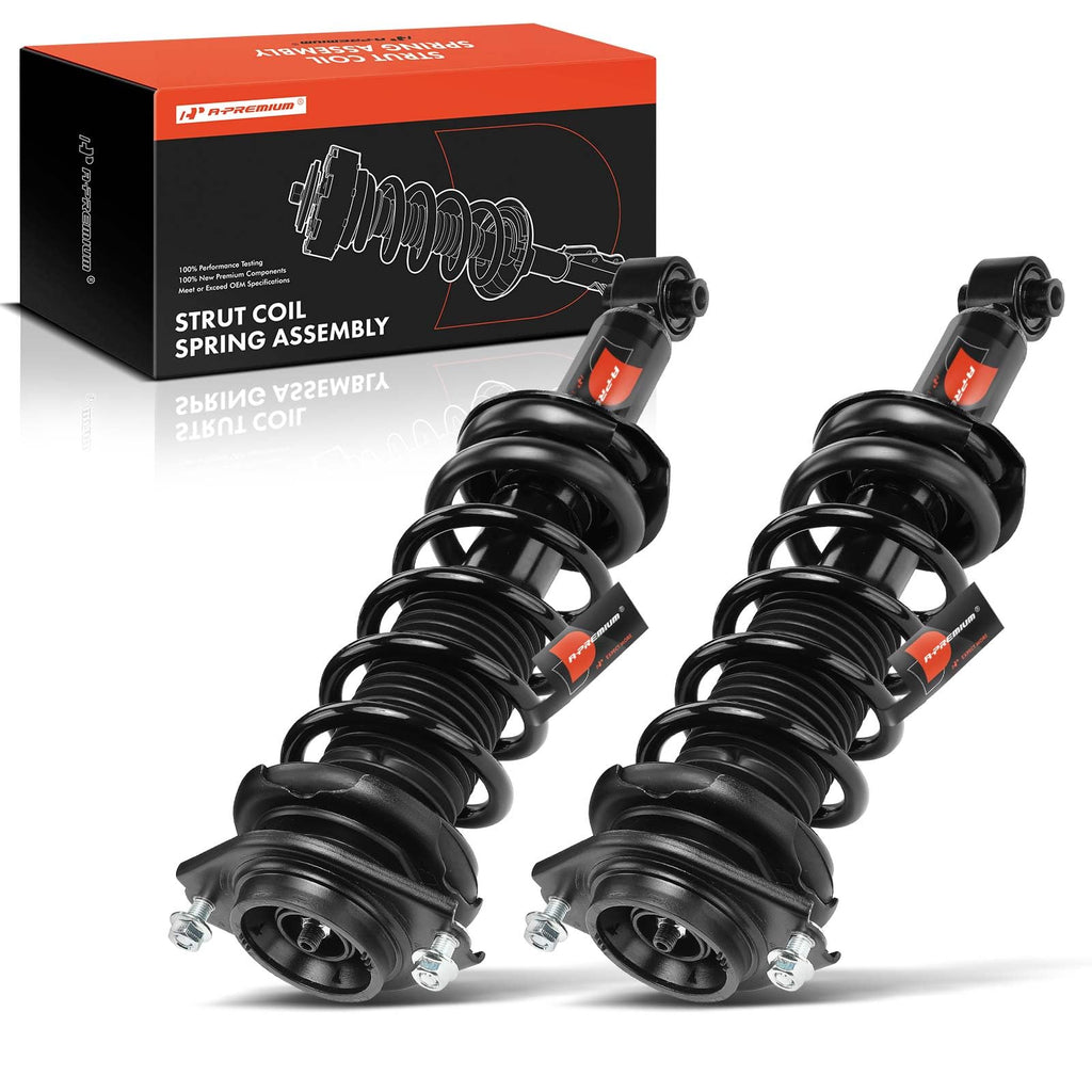A-Premium Rear Complete Shock Struts & Coil Spring Assembly