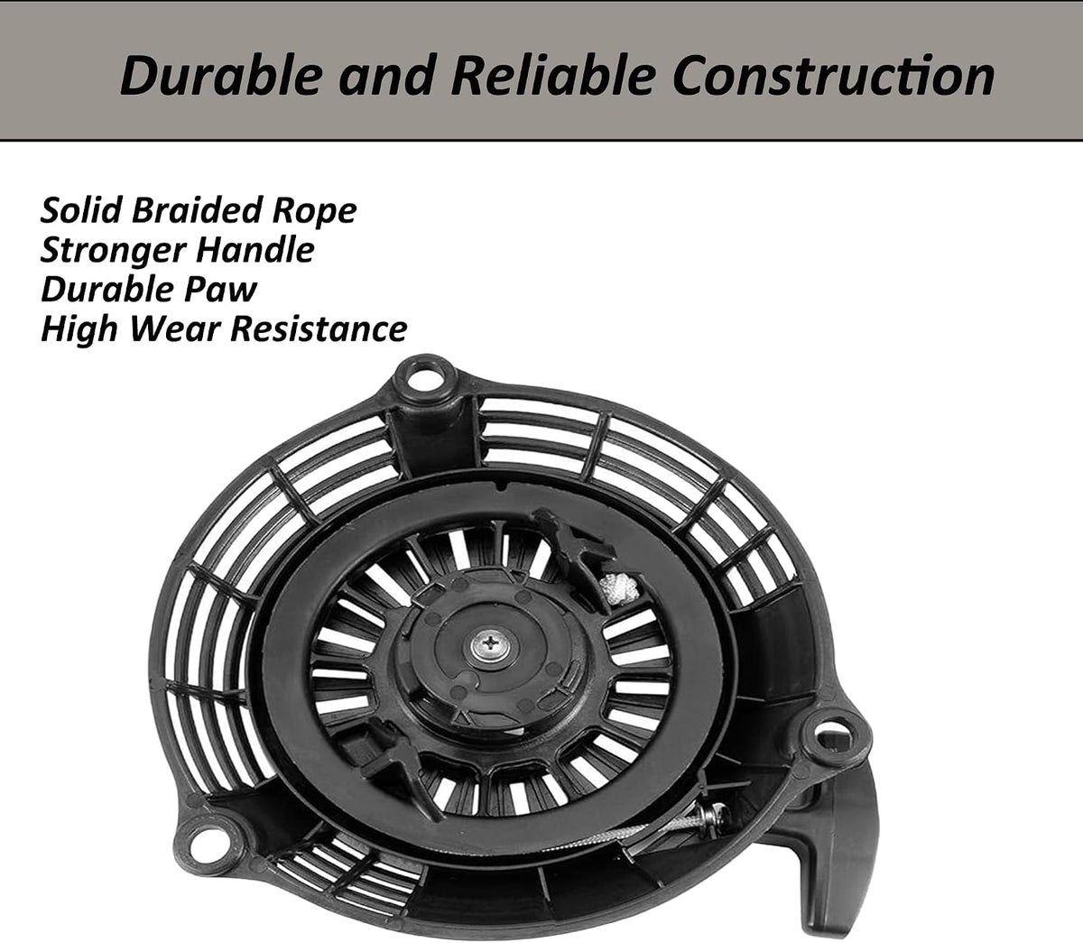 Recoil Pull Starter Assembly Compatible for Husqvarna 5521CM Lawn Mower