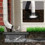 Gutter Downspout Extensions, 12 x 12in Catch Basin