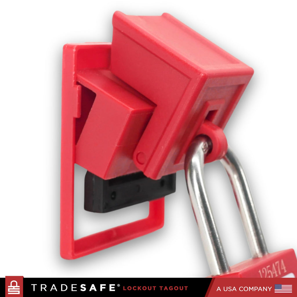 TRADESAFE Circuit Breaker Lockout, 3 Pack Multi-Pole Breaker Lock, Large