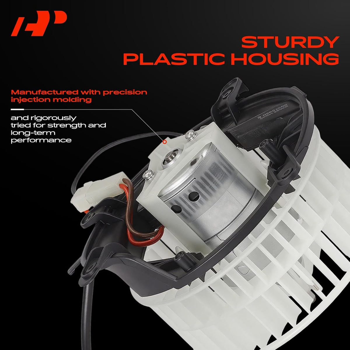 A-Premium Front HVAC Heater Blower Motor with Fan Cage