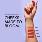 Cheeky Rose Liquid Blush - Noble, High-Pigment Dusty Rose