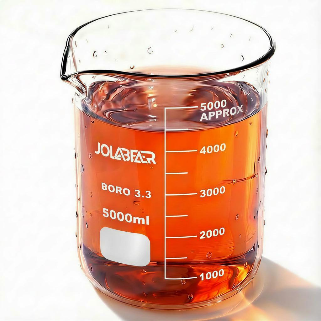 5000ml Glass Beaker, 3.3 Borosilicate Laboratory Beaker