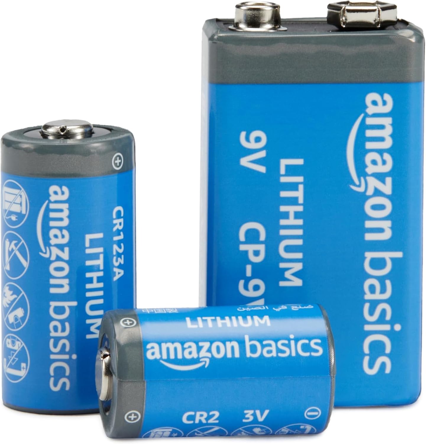 4-Pack 9 Volt Lithium High-Performance Batteries, 10-Year Shelf Life, Long Lasting Power