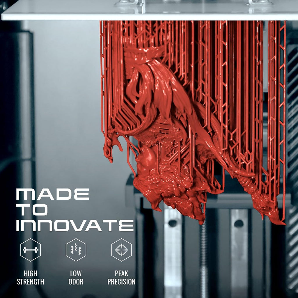 8K 3D Printer Resin Pro, High Precision Low Odor UV Curing 405nm Photopolymer 3D Printing Resin Liquid for LCD DLP