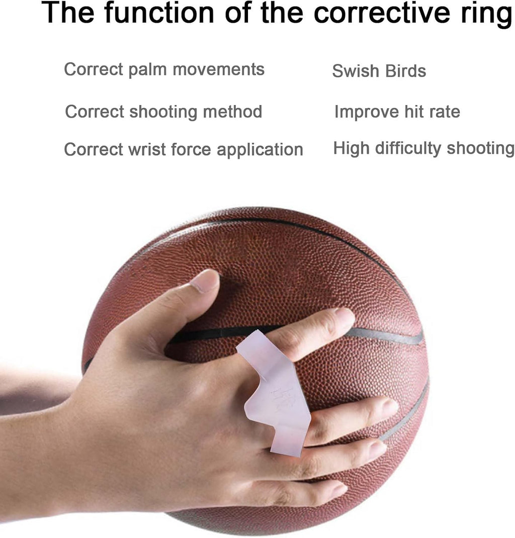 Basketball Shooting Aid, 2.1cm Diameter Basketball 3 Point Shooting Trainer Finger Training Aid Equipment Shoot Lock