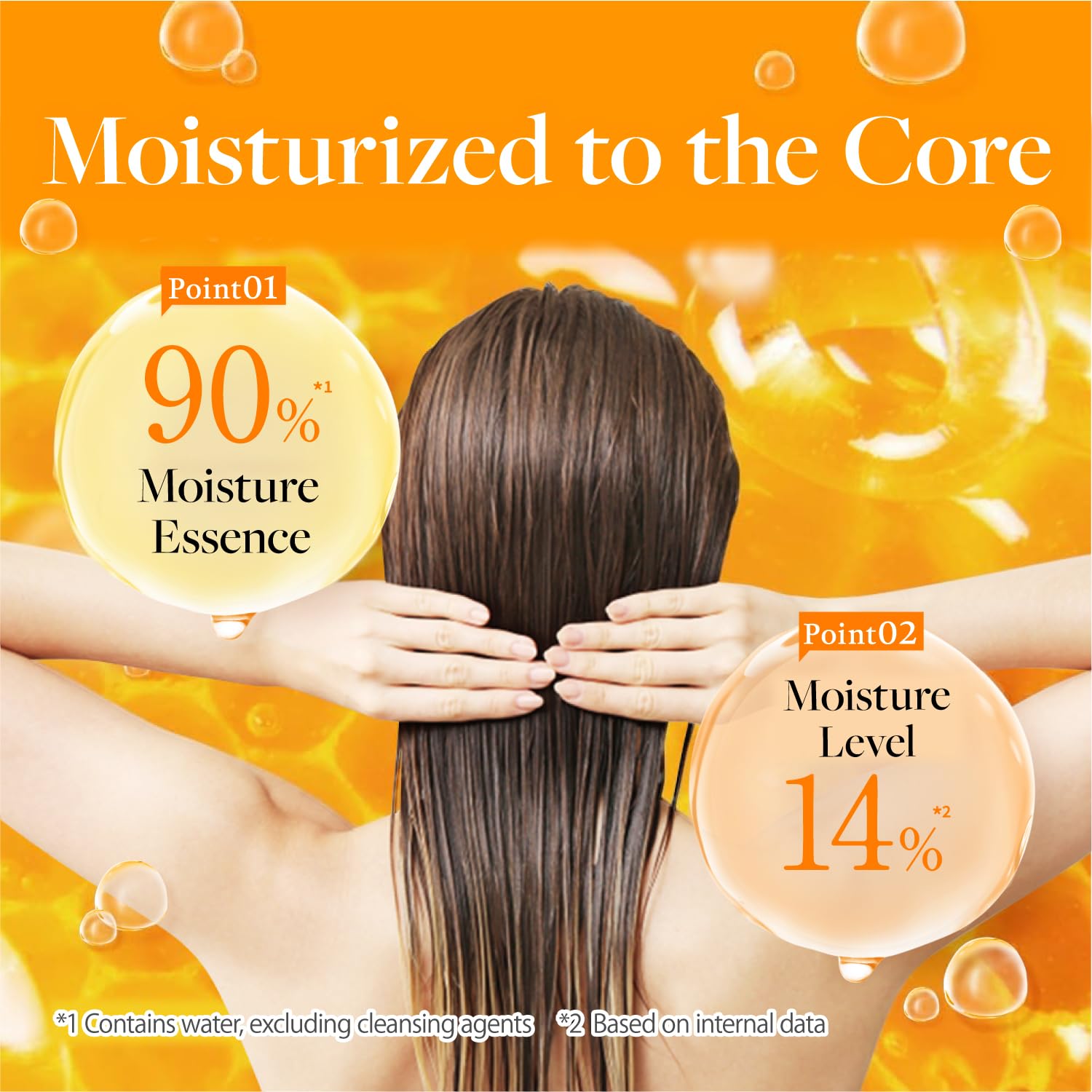 [Genuine Product] &honey Deep Moist Shampoo & Conditioner Set 440mL+450g/14.87.fl.Oz+15.69Oz (Sampoo and Conditioner