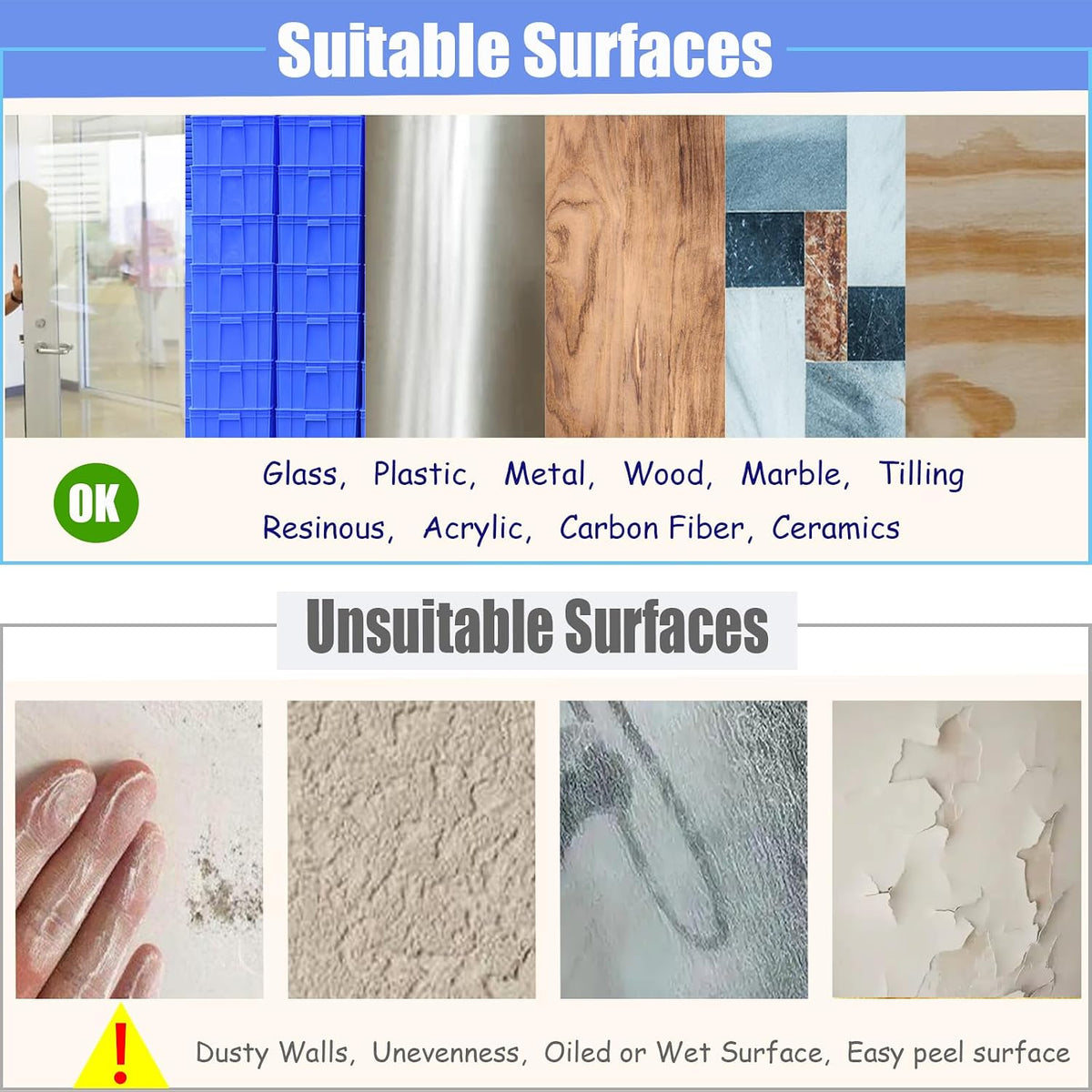 Double Sided Tape, Adhesive Dots (252Pcs, 0.79"), Sticky Tack, Poster Putty