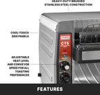 Heavy-Duty Conveyor Toaster with 1000+ Slices per Hour