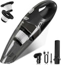 Handheld Vacuum Cordless, Rechargeable Car Vacuum Cleaner with Multiple Attachments, Portable Hand Held Vacuum