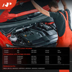 A-Premium Engine Air Intake Hoses Compatible with Dodge, Chrysler
