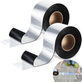 2 Rolls Flashing Tape Waterproof Patch Seal Tape 32 Feet Self Adhesive Asphalt Repair for Window Roof Doors Panels