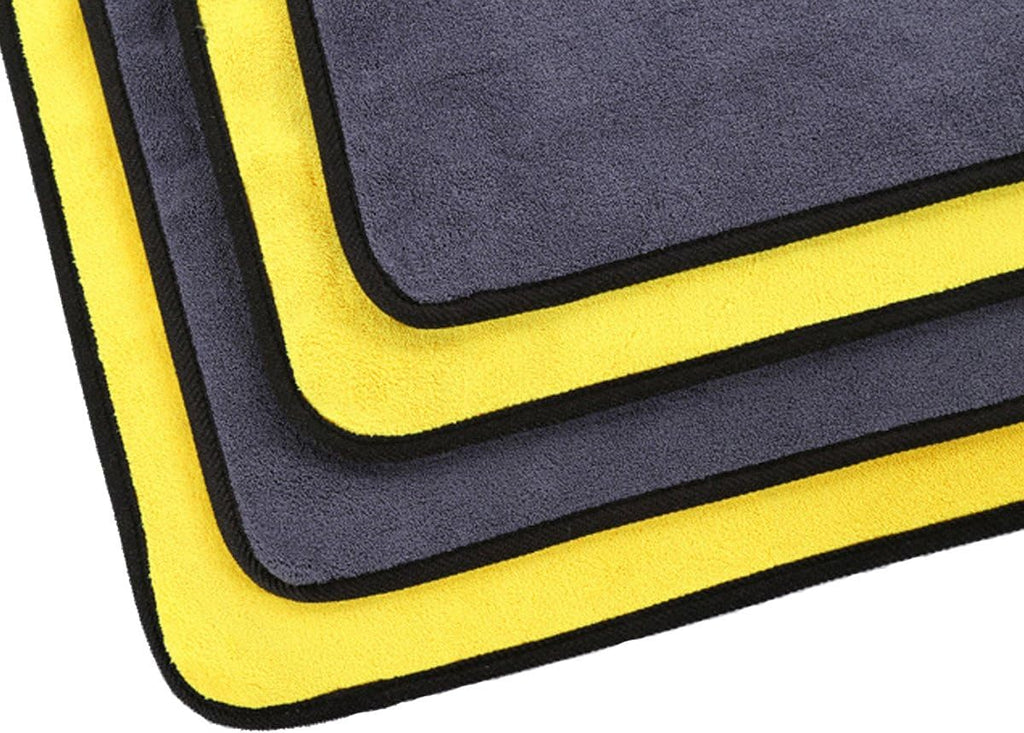 Ultrasoft, Large, Thick and Quick Drying Car Microfiber Cleaning Towel 800GSM Polishing Waxing Auto Detailing Towel