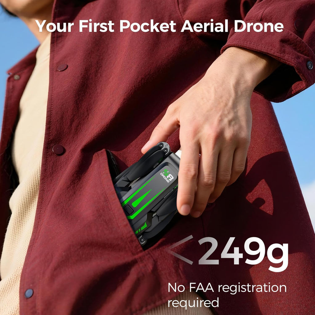 S8 GPS Drones with EIS 4K Camera for Adults kids, 5" Screen on Controller,60 Min Flight Time,Auto Return,Long Range