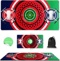 Universal Weighted Drone Landing Pad with Light, Waterproof Foldable Launch Pad, Easy Clean Helipad for Night Takeoff