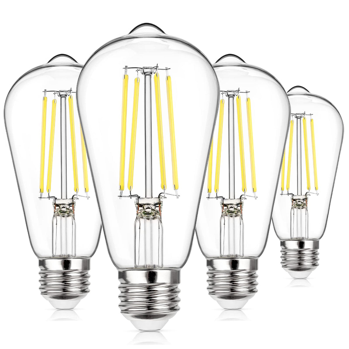 Vintage LED Edison Bulb Dimmable 60W Equivalent E26 Led Bulbs