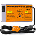 Attic Fan Thermostat Control, Plug & Play Socket Design, 2Pack