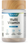 Men's Multivitamins - Daily Vitamins & Minerals for Men - Vitamin D, B12, Zinc, Herbs & Vitamin C for Energy & Immune