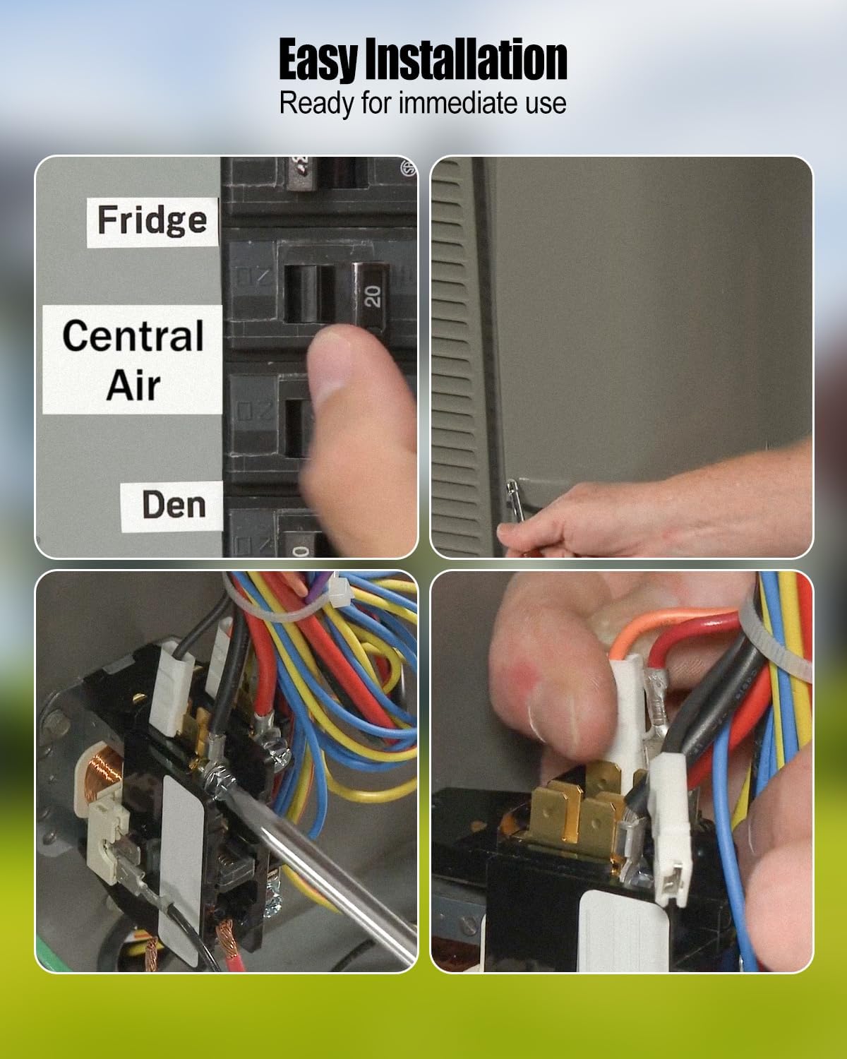 10F73 Contactor Fit for GE Lennox Replace 100438-04
