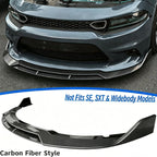 GaofeiLTF Front Bumper Lip Splitter Compatible with Dodge Charger 2015-2024