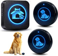 Dog Door Bell for Potty Training, Wireless Dog Doorbells to Go Outside, 1000 Feet Long Range, IP65 Waterproof, 60