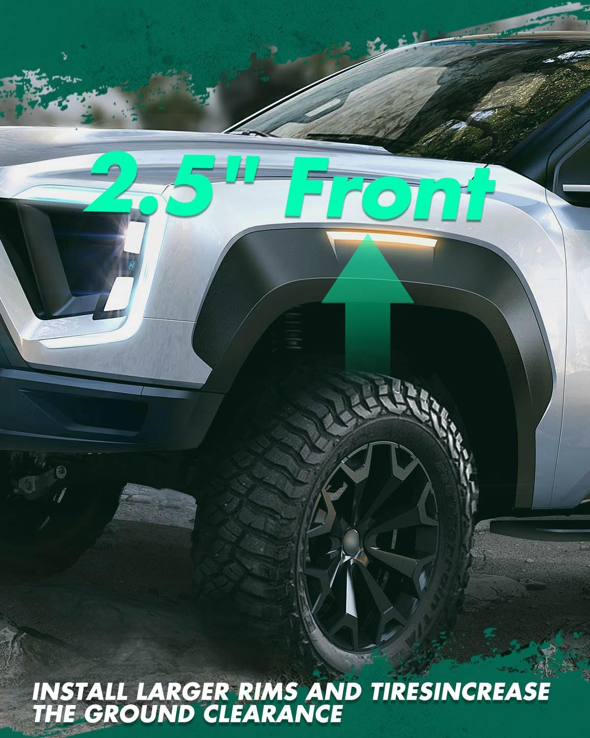 SCITOO 2.5" Front Leveling Kit for Jeep Grand Cherokee WK2 2011-2022