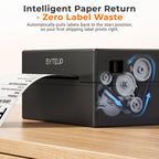 Bluetooth Thermal Shipping Label Printer, 4x6 Wireless for Business