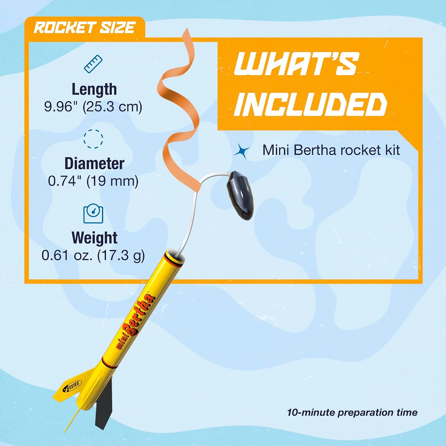 002099 Mini Bertha Model Rocket