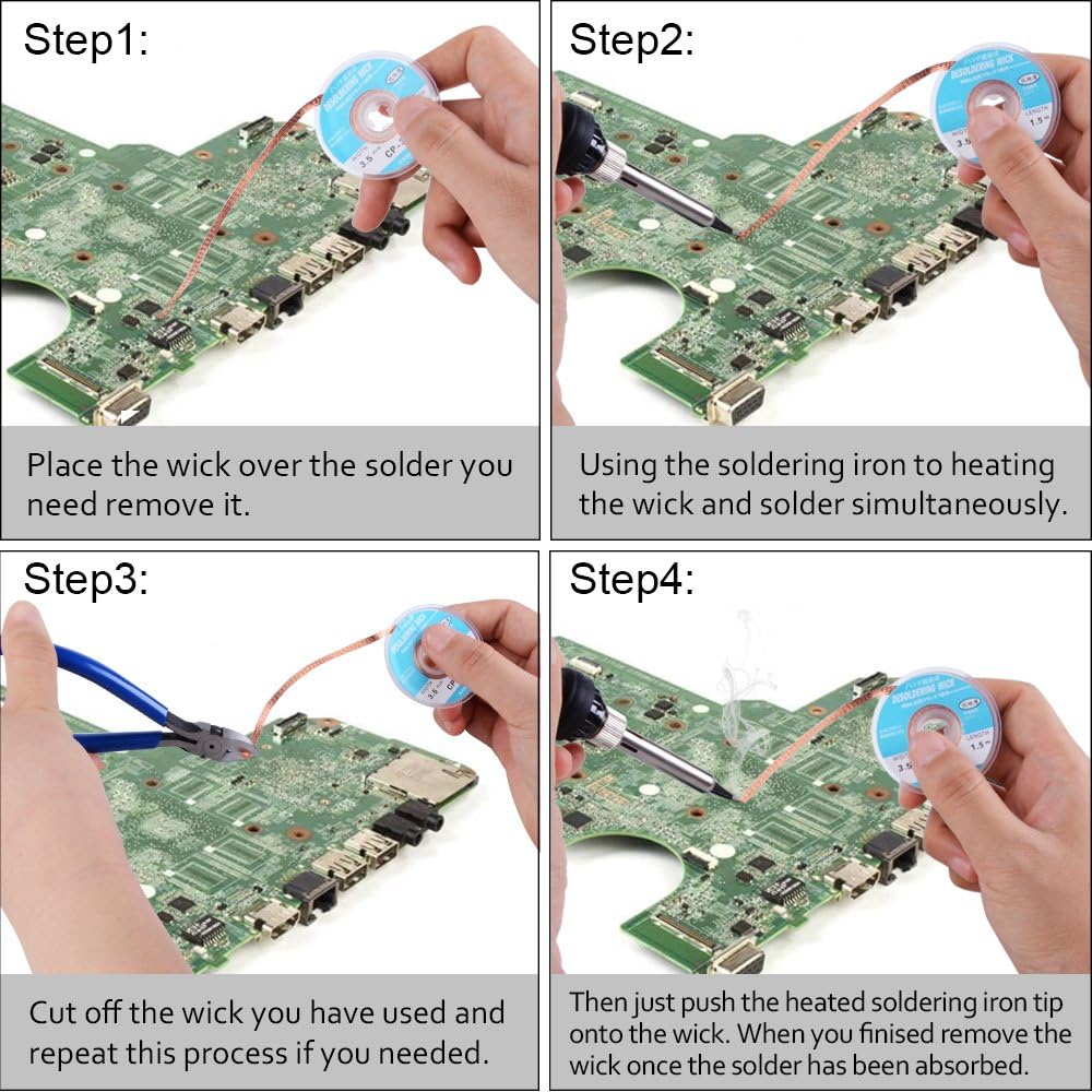 Solder Wick and Desoldering Pump