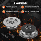 Engine Cam Phaser Camshaft Sprocket VVT Timing Gear with Bolts