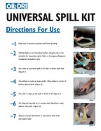 Oil-Dri L90435 Compact Universal 5-Gallon Bucket Spill Kit, 5-Gallon Maximum Absorption Capacity