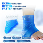 Ankle Ice Pack Wrap, Long-Lasting Cold Compression for Ankle Recovery