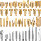 43 Pcs Wood Burning Letters Kit Craft Tools Gift, Different Shape