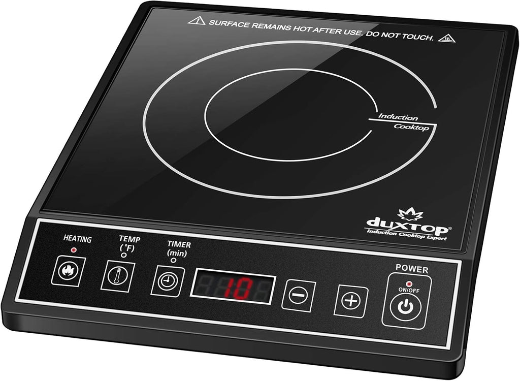 1800W Portable Induction Cooktop Countertop Burner, Black 9100MC