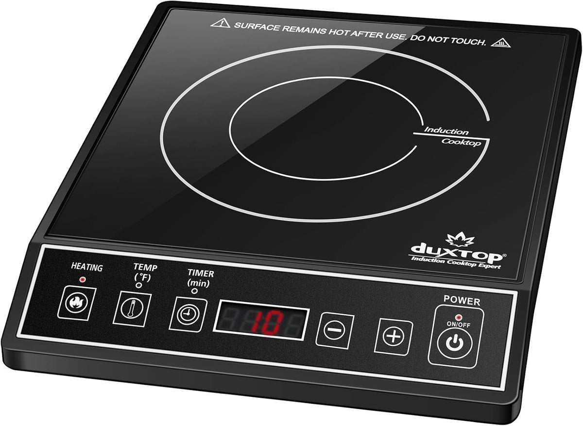 1800W Portable Induction Cooktop Countertop Burner, Black 9100MC