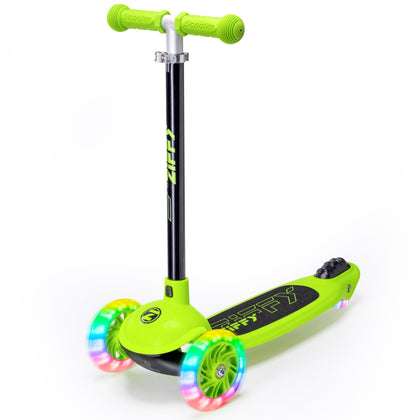 JOVA 3 Wheel Scooter for Kids 3-5, Kick Scooters with LED Light-Up Wheels for Boys and Girls, 5 Adjustable Height and