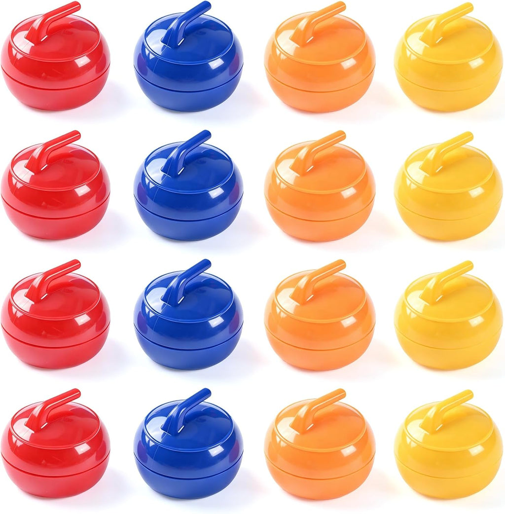 Mini Shuffleboard Replacement Pucks Rollers Curling Accessories 2-4 Color | 8-16 Pack Tabletop Equipment 1 inch/ 26