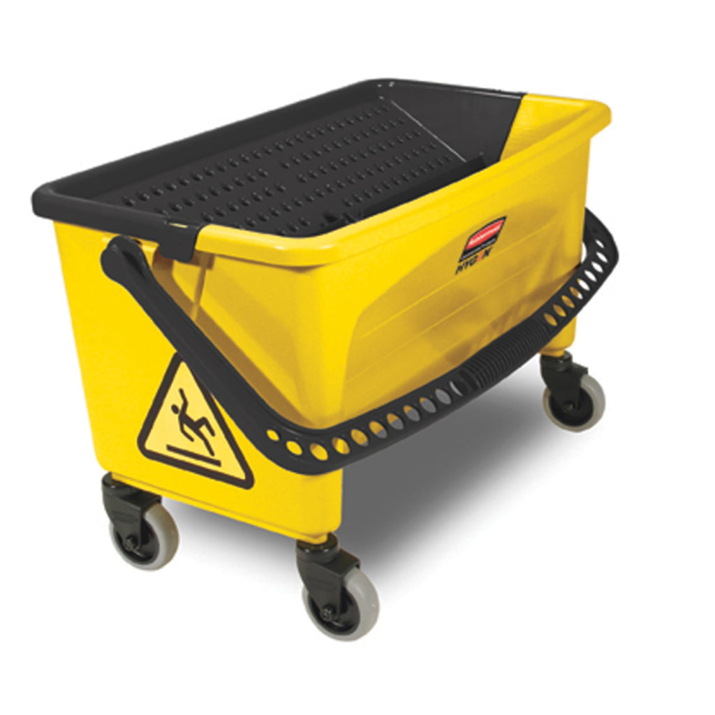 HYGEN Microfiber Mop Bucket, Yellow, 26-Inch