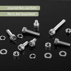 Nuts and Bolts Assortment Kit, 210 pcs, Stainless Steel