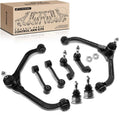 A-Premium 8Pcs Front Suspension Kit, Upper Control Arm, Lower Ball Joint