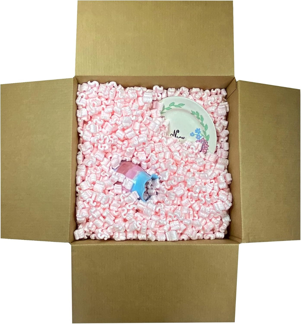 Anti Static Packing Peanuts, 6 Cu. Ft., White (PEANUTATI006)