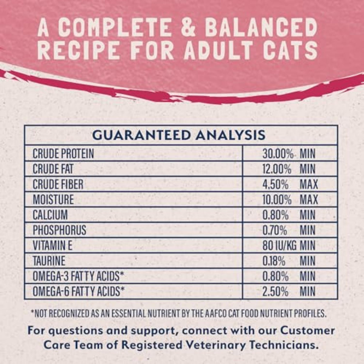 Limited Ingredient Cat Food, Salmon & Green Pea, 10 lb