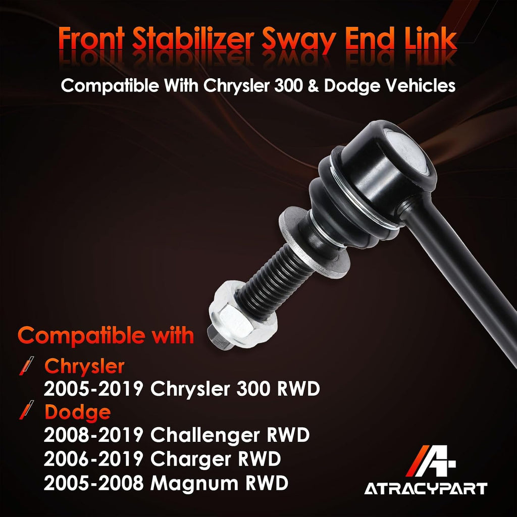 Sway Bar Links Front, Fit For 05-19 Chrysler 300, Dodge 06-19 Charger
