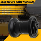 Jecoupoon Bottom Roller Compatible with KX121-3 Mini Excavator Track