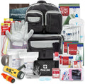 Urban Survival Bug-Out Bag/Go Bag and Disaster Survival Supplies for up to 6 People | Survival Kit for Wildfires