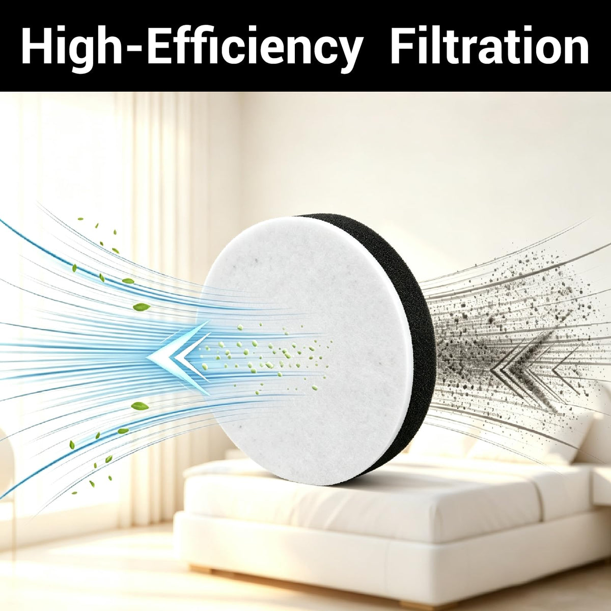 Filter Replacement Only Compatible with Amazon Basics Upright Bagless