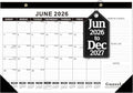 Desk Calendar 2026-2027 (Jun. 2026 - Dec. 2027), 19 Months Calendar 17" × 11.5" Desktop Planner with Julian Date